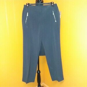 *NWT* Worthington pinstripe career black pants sz 8